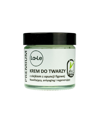 Veido kremas su opuncijų aliejumi, skirtas sausai, pavargusiai, brandžiai odai La-Le - 1
