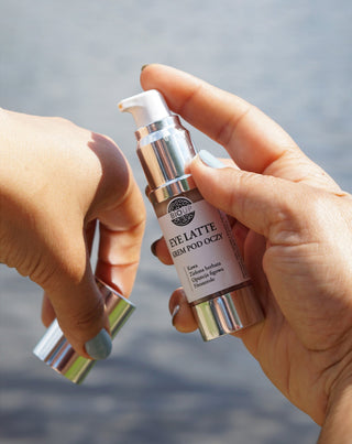 Aksominis akių kremas su kofeinu ir kamieninėmis ląstelėmis Eye Latte BIOUP - 2