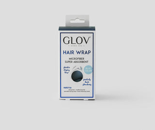 Baltas plaukų turbanas, sutrumpinantis džiovinimo laiką, skirtas visų tipų plaukams Apvynioti plaukus Glov - 2