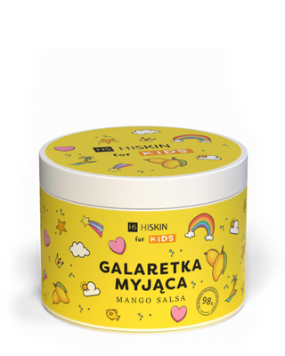 Kūdikių vonios plovimo želė geltona mango salsa HiSkin for Kids - 1