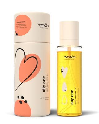 Natural Oily One veido makiažo valiklis, drėkinantis veidą 100 ml Resibo - 3