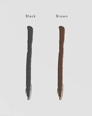 Nutridome juodos spalvos antakių vaško pieštukas su ricinos aliejumi ir laminavimo efektu (03 Black) - 3