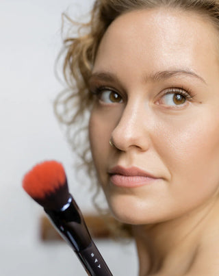 Say Makeup makiažo pagrindo šepetėlis su dviejų ilgių šereliais laipsniškam padengimui Nr.8 - 2