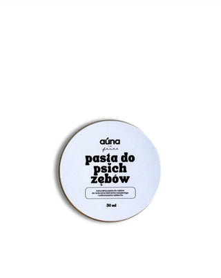 Kokosų ir bananų dantų pasta šunims neutralizuoja kvapą ir pašalina dantų akmenis Auna For Fauna 30 ml - 1