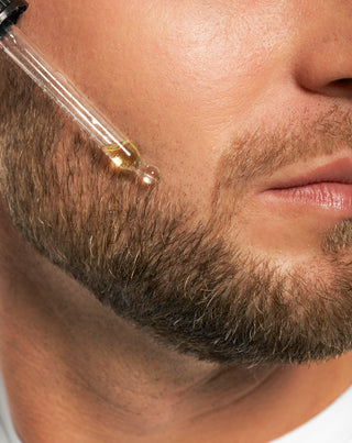 Monolit barzdos aliejus su argano aliejumi ir vitaminu E minkštinantis ir puoselėjantis barzdą - 3