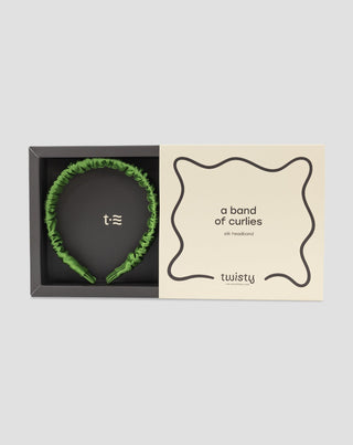 Šilkinė 100 % natūralaus šilko plaukų juosta Twisty - 3