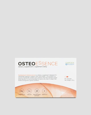 Maisto papildas, palaikantis kaulų sveikatą ir tinkamą tankį Osteoessence Gardenpharm 60 kapsulių - 1