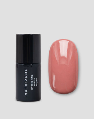 Hibridinis nagų lakas UV/LED Creamy Rose 011 Nutridome - 1