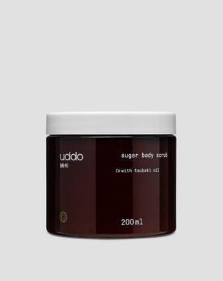 Uddo cukrinis kūno šveitiklis su taukmedžio sviestu makadamijų ir avokadų aliejumi - 1