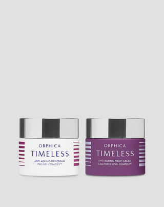 Rinkinys brandžiai odai: dieninis kremas su SPF 20 filtru ir naktinis kremas Orphica - 1