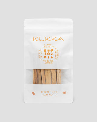 Kukka ekologiški, natūralūs smilkalai su sodriu aromatu Palo Santo - 1