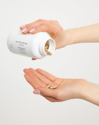 Ashwagandha Indijos ženšenis streso mažinimo tabletės Nutridome 180 kapsulių - 2