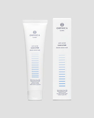 Valomoji ir regeneruojanti kaukė spuoguotai odai su baltojo molio Anti-Acne Orphica Clinic 100 ml - 4