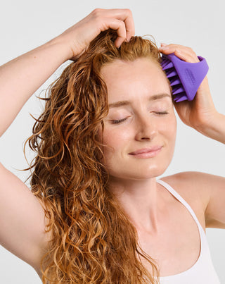 Sukamas minkštas silikoninis galvos odos masažuoklis, skatinantis mikrocirkuliaciją_3 - 3