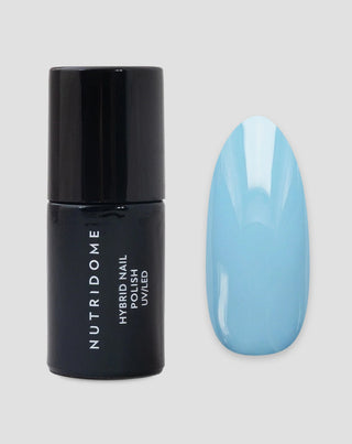 Hibridinis nagų lakas UV/LED Ocean Blue 003 Nutridome - 1