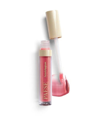 Lūpų blizgis su smulkiomis dalelėmis, optiškai didinančiomis lūpas, veidrodinis efektas 04 Glowing Lipgloss Paese - 4