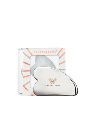 Gua sha veido masažo plokštelė iš nerūdijančio plieno Cryo Ice Gua Sha Crystallove - 1