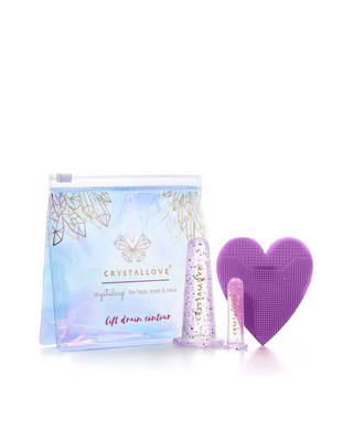 Silikoninė taurelė veido masažui – krištolinis kiniškas puodelis Crystallove - 1