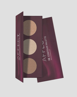 Affect Professional Cosmetics kontūro paletė veidui kontūruoti ir formuoti