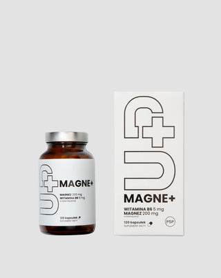 Up Magne + magnio papildas su aktyvia vitamino B6 forma UP Health Pharma 120 kapsulių - 3