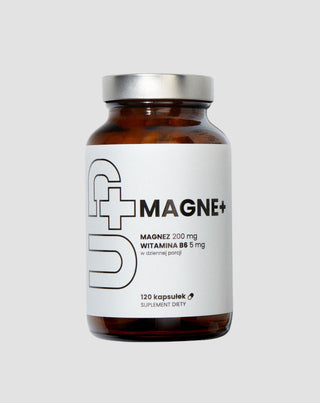 Up Magne + magnio papildas su aktyvia vitamino B6 forma UP Health Pharma 120 kapsulių - 1