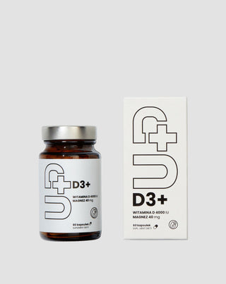Up D3+ Vitamino D3 papildas kartu su magniu UP Health Pharma 60 kapsulių - 3