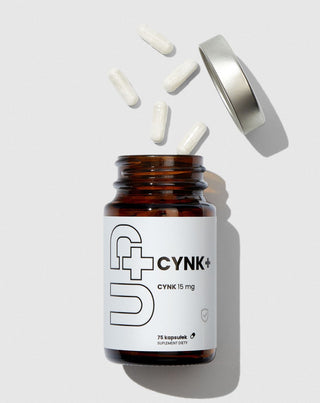 Up Zinc plus, kurio vienoje kapsulėje yra 15 mg cinko Up Health Pharma 75 kapsulių - 2