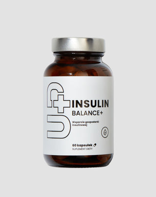 Insulino pusiausvyrą palaikantis maisto papildas UP Insulin Balance+ UP Health Pharma 60 kapsulių