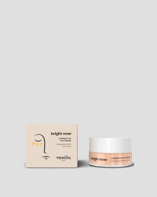 Bright Now koreguojamasis ir šviesinantis akių kremas 15 ml Resibo