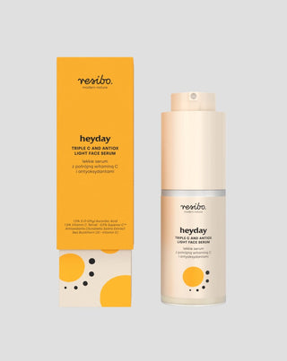 Heyday maitinamasis, skaistinamasis veido serumas su antioksidantais ir trigubu vitaminu C 30 ml Resibo Resibo - 4