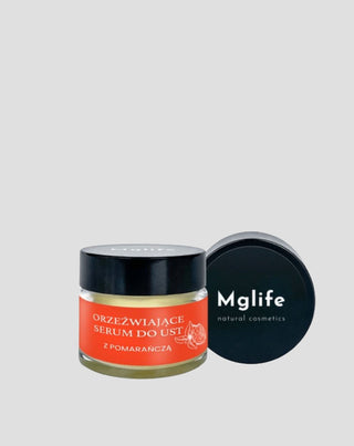 Regeneruojantis lūpų serumas su apelsinų vėsinimu kasdienei priežiūrai Mglife - 1