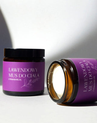 Kūno putos sudirgusiai ir sausai odai su levandų aliejumi Mglife - 2