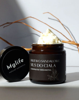 Sandalmedžio kūno putos su greipfrutais ir bergamotėmis MgLife - 2