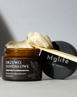Mglife Sandalmedžio, greipfrutų ir bergamočių dezodorantas kremas