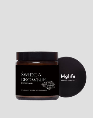 Veganiška aviečių pyragaičių kvapo žvakė 120 ml MgLife - 4