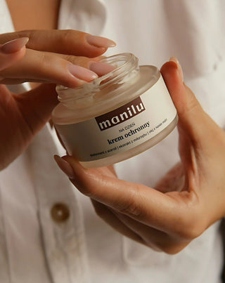 Apsauginis dieninis kremas su taukmedžio sviestu, vitaminu C ir Manilos aviečių sėklų aliejumi - 2