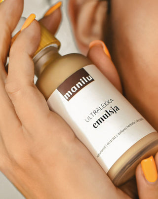 Lengva emulsija riebiai ir mišriai odai su argano aliejumi ir niacinamidu Manilu
