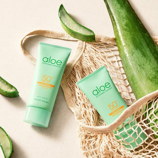 Apsauginis gelis nuo saulės su UV filtru SPF 50, idealiai tinka po makiažu Holika Holika - 1
