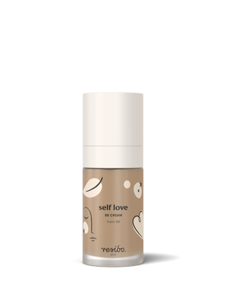 Self Love natūralus ir ekologiškas BB kremas veidui Sunny Beige atspalvio 30 ml Resibo - 1
