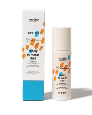 Pažangus veido kremas su SPF 50, stabdantis odos senėjimą Paruoštas dėvėti 365 Resibo - 1