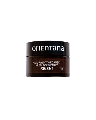 Orientana Reishi natūralus veganiškas naktinis veido kremas pirmųjų senėjimo požymių turintiems žmonėms - 1