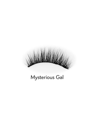 Bamm!lashes daugkartinio naudojimo 2d dirbtinės blakstienos ant juostelės Misterious Gal - 2