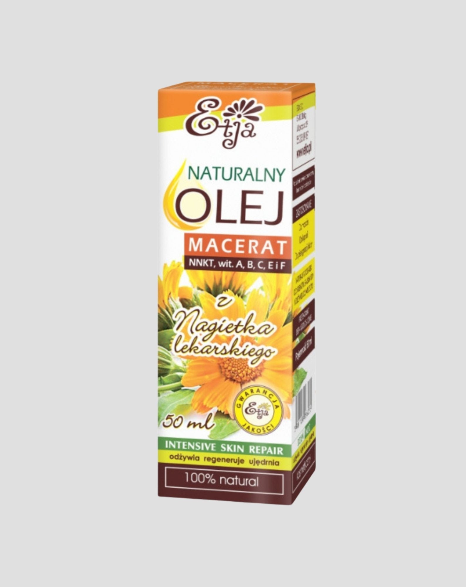 Medetkų maceratas su vitaminu E ir linolo rūgštimi Etja