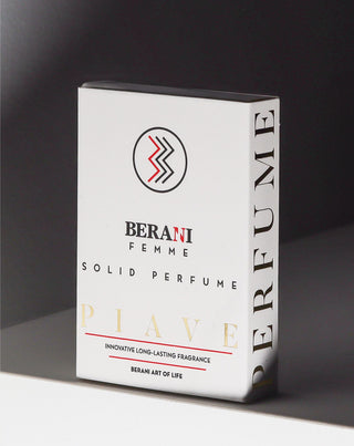 Natūralaus vaško kvepalai moterims Kietieji kvepalai Piave Berani Femme