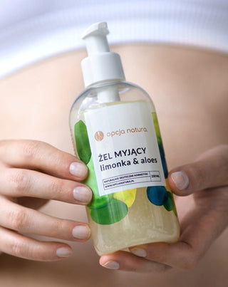 Gelis kūno ir veido prausimui Laimas &amp; Aloe 100% natūralus Opcja Natura_2