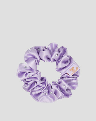 Elastinga plaukams iš šilko su kristalais – lilac Crystallove_3