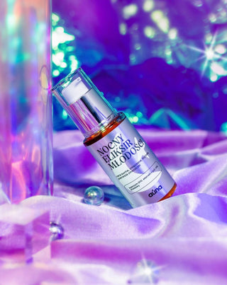 Naktinis jaunystės eliksyras su kofermentu Q10 sausai, pavargusiai ir brandžiai odai Auna - 2