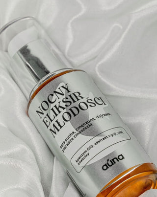 Naktinis jaunystės eliksyras su kofermentu Q10 sausai, pavargusiai ir brandžiai odai Auna - 3