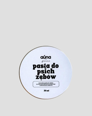 Kokosų ir bananų dantų pasta šunims neutralizuoja kvapą ir pašalina dantų akmenis Auna For Fauna 30 ml - 1