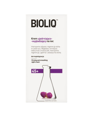 Bioliq stangrinamasis ir lyginamasis naktinis kremas 45+ - 1